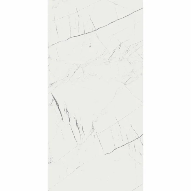 Marmo Thassos White Marble Effect Wall and Floor Tiles 1197x597