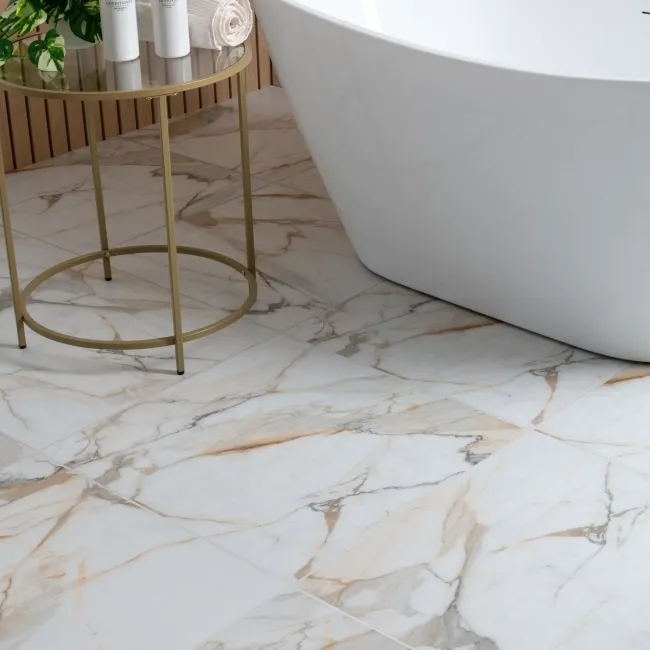 Makrana California White Matt Wall and Floor Tiles