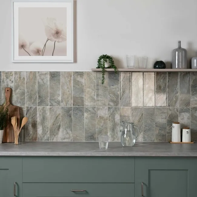 Onix Verde Marble Effect Tile