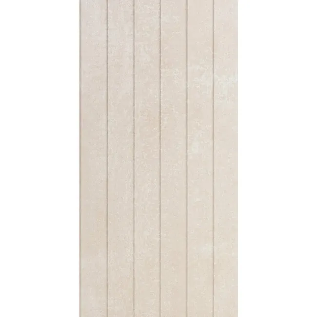 Porto Ivory Matt Decor Concrete Effect Wall Tiles