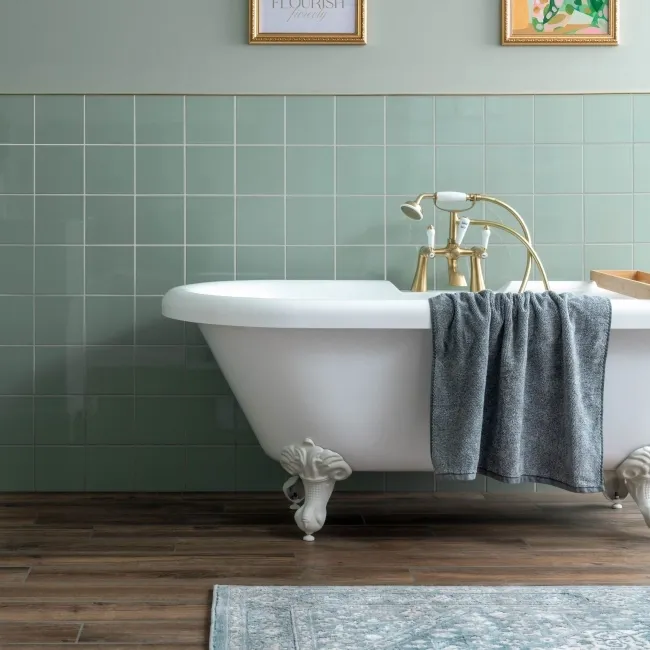 Monocolour Alga Green Flat Gloss Square 150x150