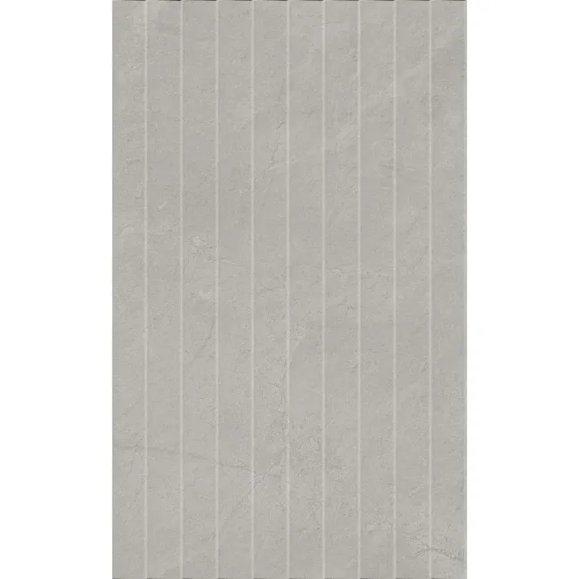 Artan Grey Decor Matt Stone Effect Wall Tiles 550x330x8.8mm
