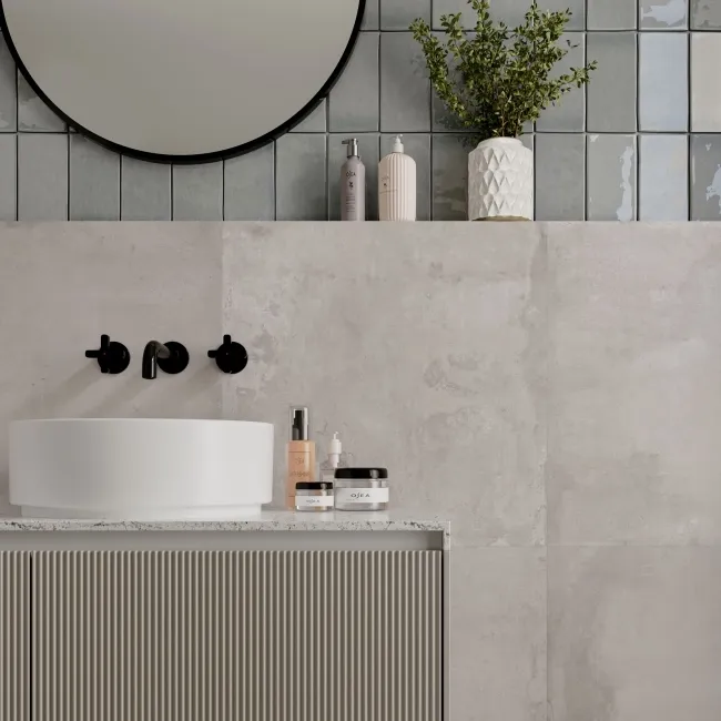 Comapedrosa Grey Matt Wall and Floor Porcelain Tile