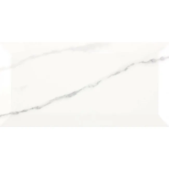 Apennine Bevelled Gloss Marble Effect Tile 10x20