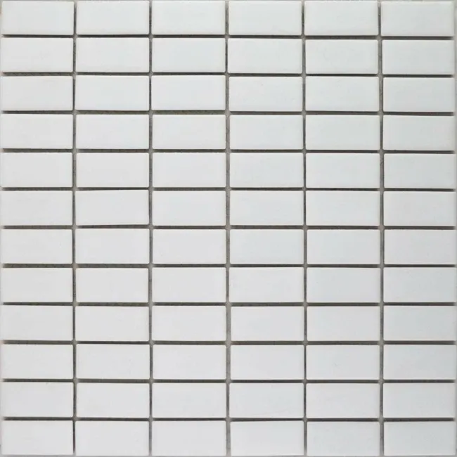 Pixel White Brick Matt 23x48