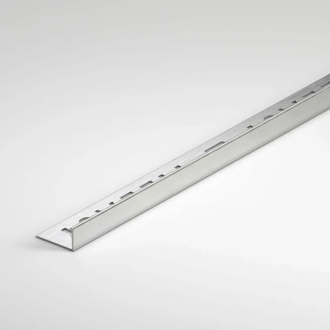 22.5mm St Steel Bright Chrome Sq Metal Trim
