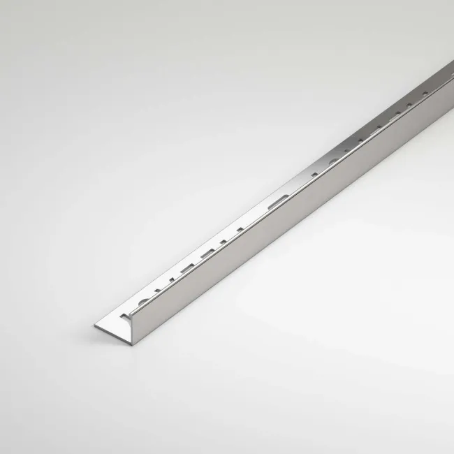 8mm Chrome Square Edge Metal Trim