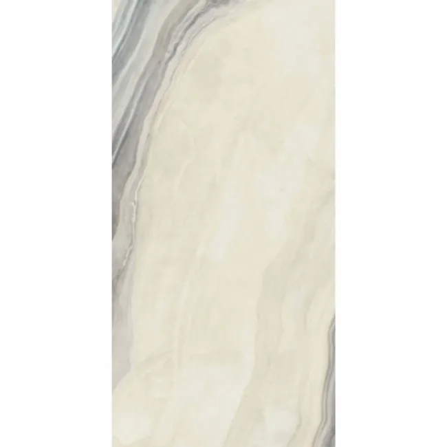 White Opal Polished Marble Effect Tiles 1198x598