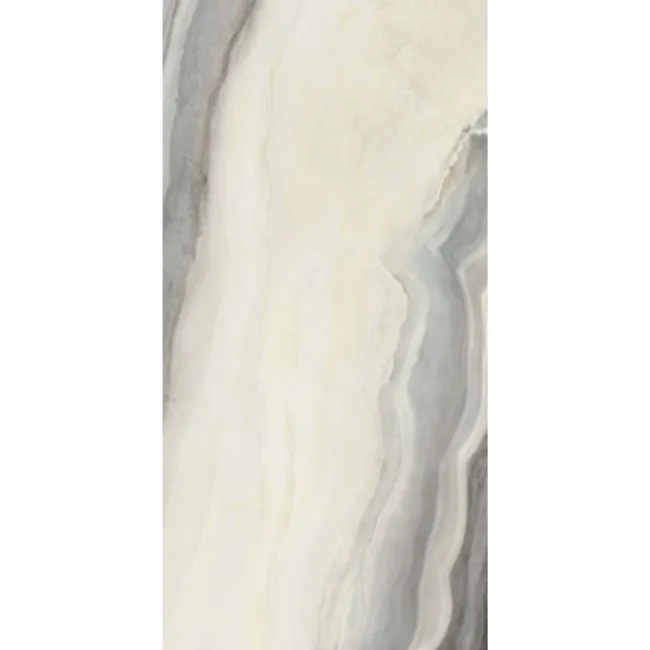White Opal Polished Marble Effect Tiles 1198x598