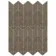 Ancona Chevron Chocolate Wood Effect Tile