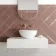 Modern Heritage Powder Room Bevelled Tiles