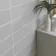 Bricks Light Grey Gloss Ceramic Metro Wall Tiles 300x100x7mm