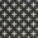 Poole Black Matt Patterned Floor Tiles 450x450