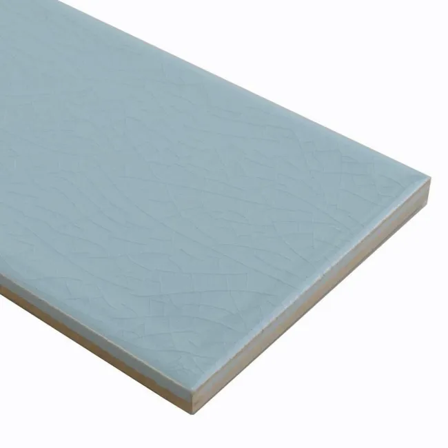Liso Craquele Azul Blue Metro Tiles 75x150