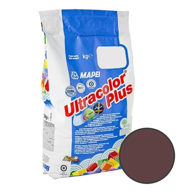 Mapei Ultracolor Plus 144 Chocolate Tile Grout 5Kg