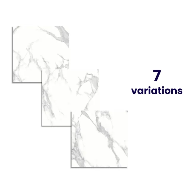 Bowness Purity White Marble Effect 995x995