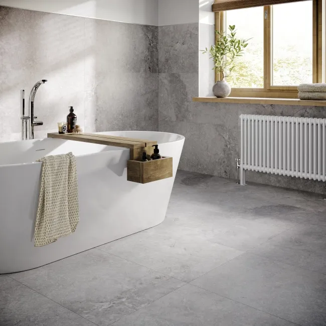 Beyond Grey Matt Rectified Wall and Floor Tiles