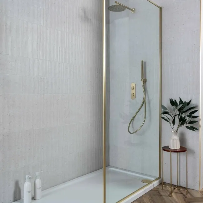 Manhattan Silver Wavy Stone Effect Tiles