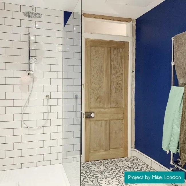 Liso White Gloss Metro Tiles 100x200