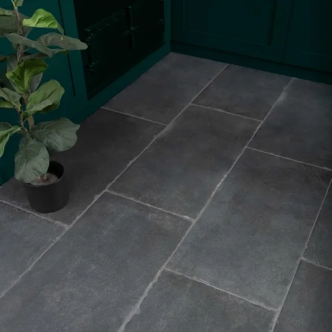 Proxi Antracite Stone Effect Tiles 48x96