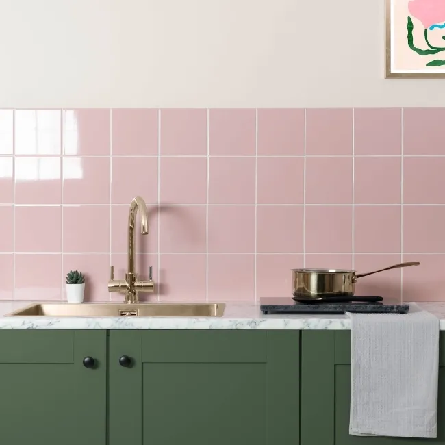 Monocolour Rosa Pink Flat Gloss Square 150x150