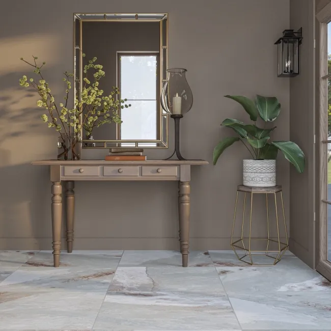 Newstone Iceberg Light Grey Matt Slate Effect Wall and Floor Tiles