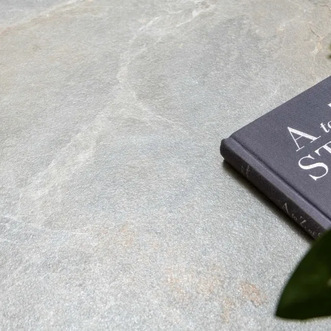 Strato Light Natural Grey Slate Effect Matt Sparkle 600X600