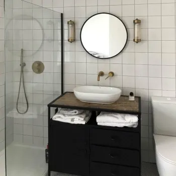 Bastille Crackle 15x15 White Tiles