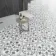 Bourton Black and White Marble Effect Pattern Wall and Floor Tiles