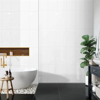Gloss Flat White 600x300 Ceramic Wall Tiles