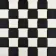 Victorian White & Black Chequer Mosaic