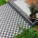 Victorian White & Black Chequer Mosaic