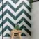 Zebra Green and White Matt Striped Wall and Floor Tiles