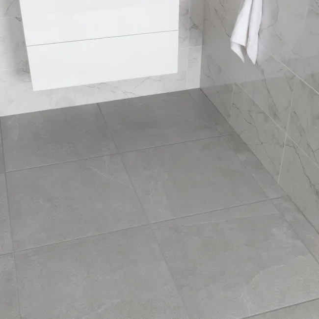 Stoneart Matt Grey Anti Slip Stone Effect Wall and Floor Tiles