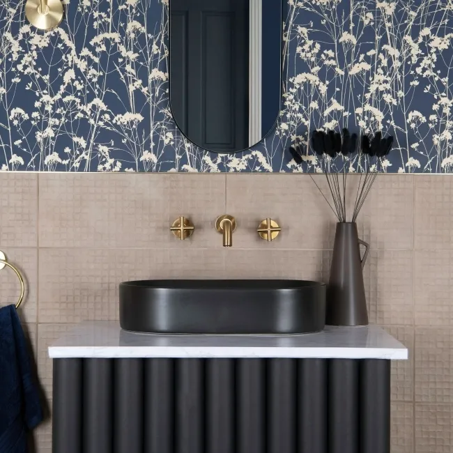 Venice Inlay Taupe Matt Stone Effect Wall Tiles