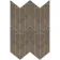 Ancona Chevron Chocolate Wood Effect Tile