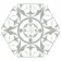 Carnaby Hexagon Decor Grey Tile