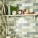 Country Shower Green Metro Tiles 150x75