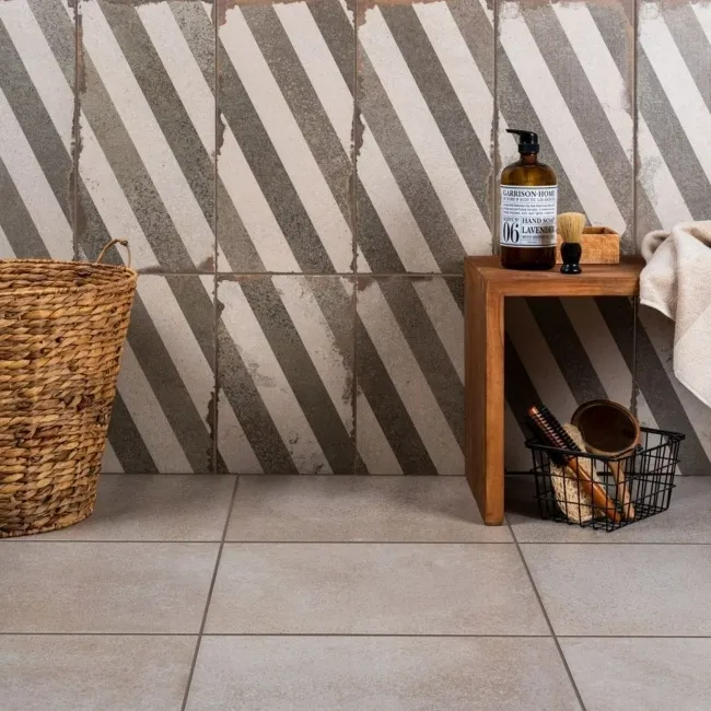 Langdale Decor Warm Patterned Matt Tiles