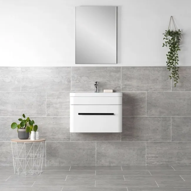 Atrium Marte Stone Effect Gris 30x61