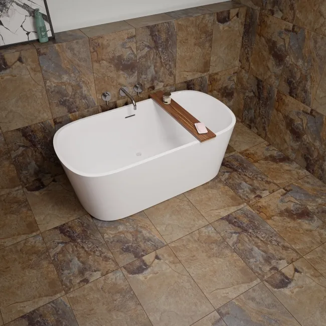 Keystone Brown Matt Wall and Floor Tiles