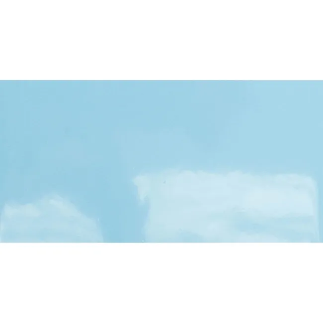 Monocolour Aire Blue Flat Gloss Metro 200x100