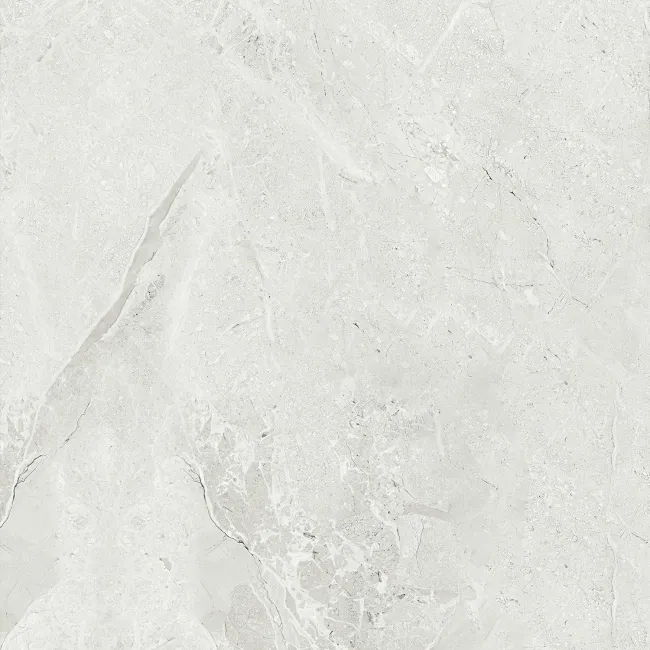 Makrana Breccia Blanco Polished Marble Effect Tile 600x600