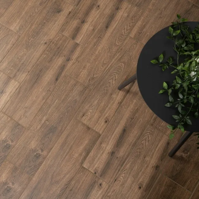 Star Wood Stylewood Brown Oak Wood Effect Tile