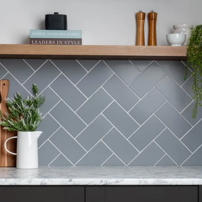 Monocolour Plata Grey Flat Matt Metro 200x100