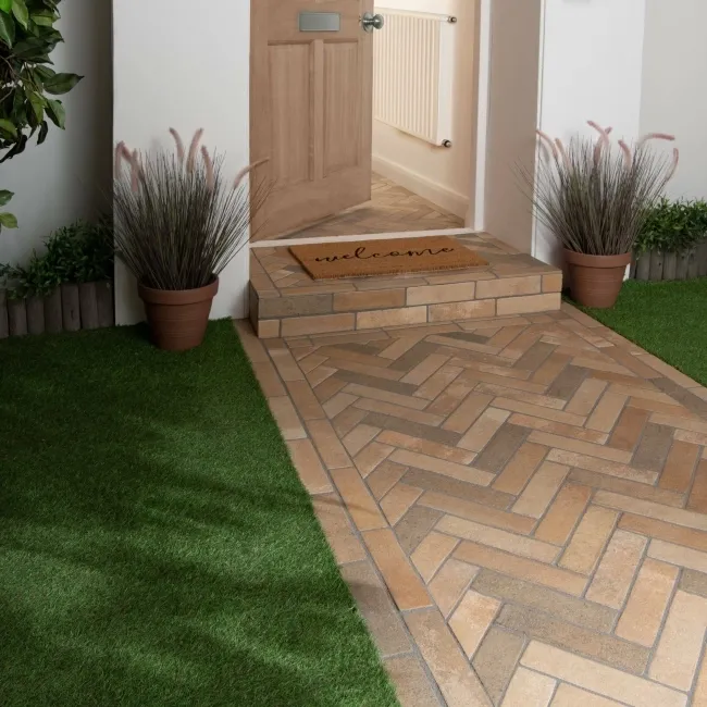 Tosca Beige Matt Brick Effect Tiles 62x235x9mm