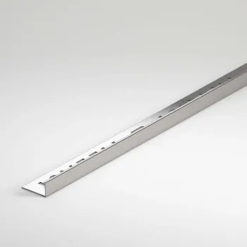 12mm Chrome Square Edge Metal Trim