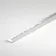 22.5mm St Steel Satin Chrome Sq Metal Trim