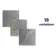 Strato Light Natural Grey Slate Effect Matt Sparkle 600X600