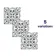 Bourton Black and White Marble Effect Pattern Wall and Floor Tiles